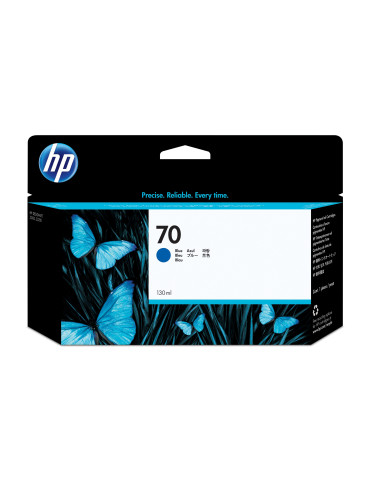 HP 70, sininen mustekasetti, 130 ml