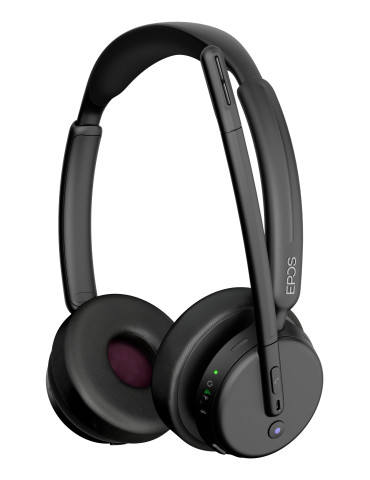 EPOS 1001490 kuulokkeet ja kuulokemikrofoni Langallinen & langaton Pääpanta Toimisto puhelukeskus USB Type-C Bluetooth musta