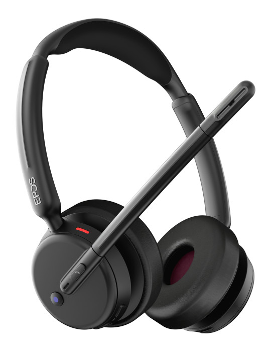 EPOS 1001490 kuulokkeet ja kuulokemikrofoni Langallinen & langaton Pääpanta Toimisto puhelukeskus USB Type-C Bluetooth musta