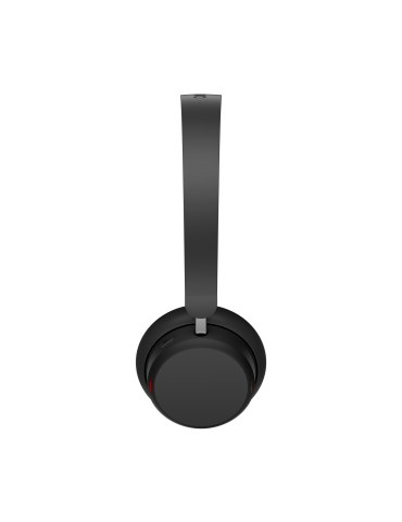 Lenovo 6550 Headset Trådlös Huvudband Kontor callcenter USB Type-C Bluetooth Svart