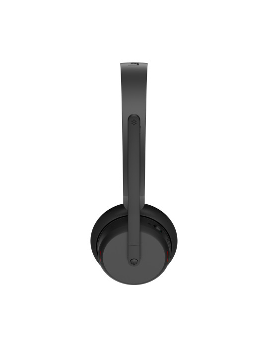 Lenovo 6550 Headset Trådlös Huvudband Kontor callcenter USB Type-C Bluetooth Svart
