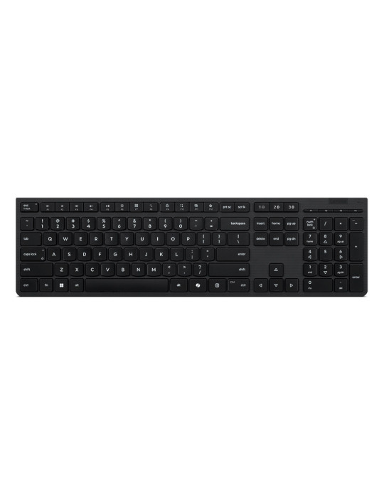 Lenovo 4Y41R64534 keyboard Home Office RF Wireless + Bluetooth Finnish, Swedish Black