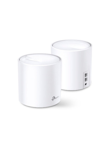 TP-Link Deco X20 (2-pack) Kaksitaajuus (2,4 GHz 5 GHz) Wi-Fi 5 (802.11ac) Valkoinen Sisäinen
