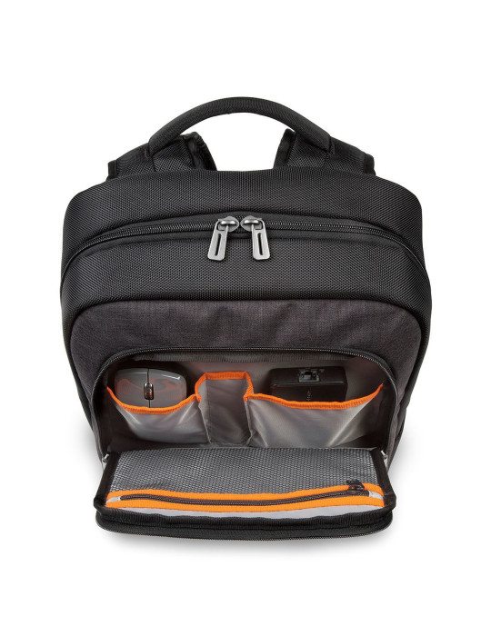 Targus TSB911EU väskor bärbara datorer 39,6 cm (15.6") Ryggsäcksfodral Svart, Grå