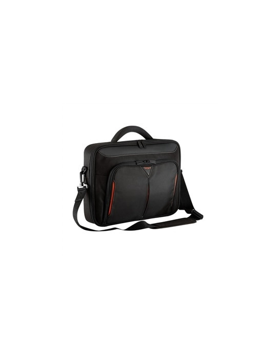 DELL Classic+ 35,6 cm (14") Portfölj Svart, Röd