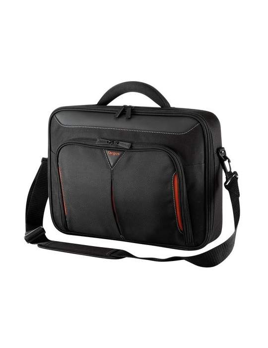 DELL Classic+ 35,6 cm (14") Portfölj Svart, Röd