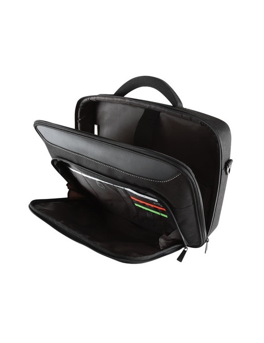 DELL Classic+ 45,7 cm (18") Portfölj Svart, Röd