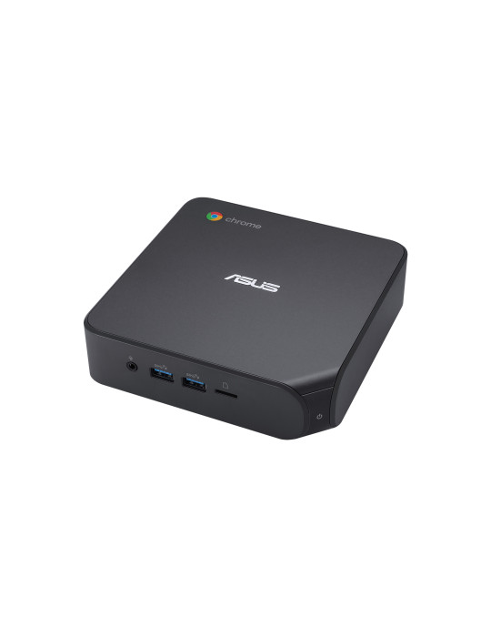 ASUS CHROMEBOX4-GC004UN Intel® Celeron® 5205U 4 GB DDR4-SDRAM 32 GB eMMC ChromeOS Mini PC Mini-PC Svart