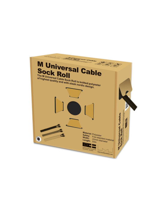 Multibrackets 2452 cable sleeve Black