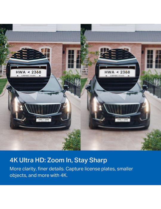 TP-Link Tapo C460 Projektil (form) IP-säkerhetskamera Utomhus 3840 x 2160 pixlar Innertak vägg