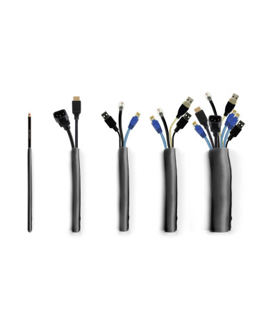 Multibrackets 2814 cable organizer Cable sock Silver 1 pc(s)