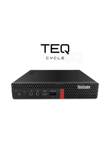 Teqcycle Lenovo ThinkCentre M720q Intel® Core™ i5 i5-8400T 16 GB DDR4-SDRAM 256 GB SSD Windows 11 Pro Mini PC Black