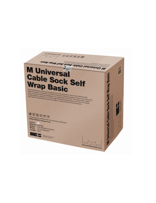 Multibrackets 8793 kaapelisuojus Hopea