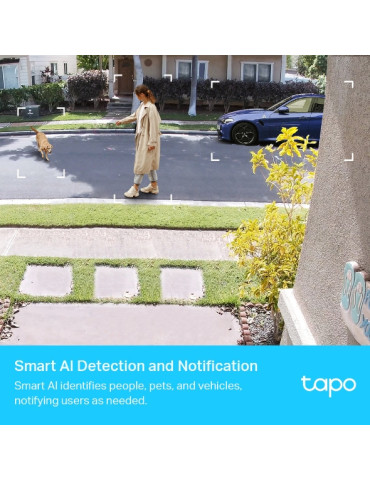 TP-Link Tapo C420S2 Polttimo IP-turvakamera Sisätila ja ulkotila 2560 x 1440 pikseliä Seinä