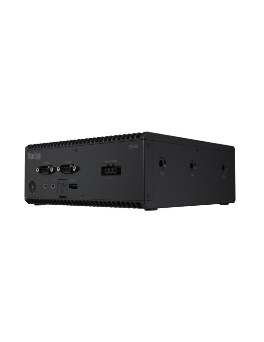 Lenovo ThinkEdge SE50 Intel® Core™ i5 i5-8365UE 8 GB DDR4-SDRAM 128 GB SSD Windows 11 IoT Enterprise Mini PC musta