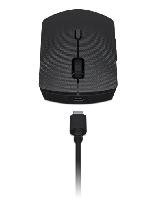 Lenovo 4X31R64357 tangentbord Mus inkluderad Kontor Trådlös RF + Bluetooth QWERTY Nordic Grå