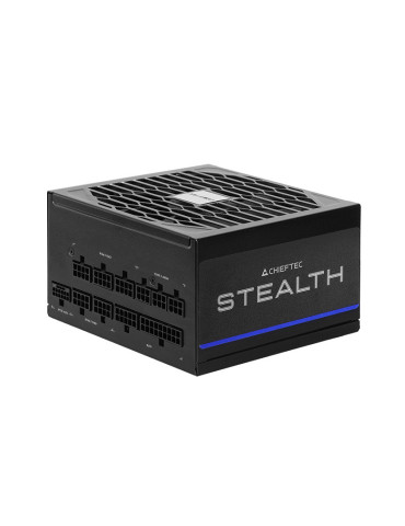 Chieftec Stealth 1000W Vega M Series SPX-1000-FC 80+ Platin strömförsörjningsenheter 24-pin ATX ATX Svart