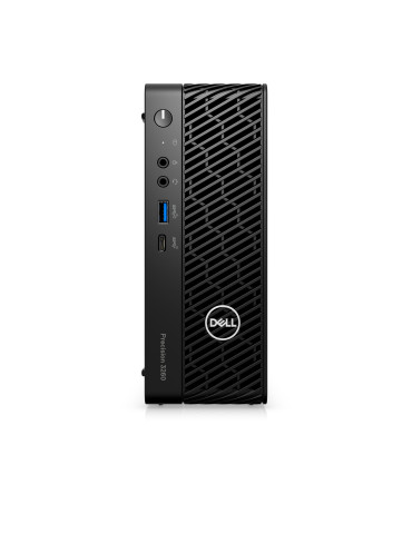 DELL Precision 3260 Intel® Core™ i7 i7-13700 16 GB DDR5-SDRAM 512 GB SSD NVIDIA T400 Windows 11 Pro CFF Työasema musta