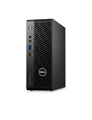 DELL Precision 3260 Intel® Core™ i7 i7-13700 16 GB DDR5-SDRAM 512 GB SSD NVIDIA T400 Windows 11 Pro CFF Työasema musta