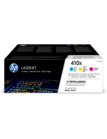 Color LaserJet 410X 3pack...