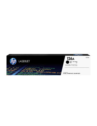 HP 126A, alkuperäinen musta LaserJet-värikasetti