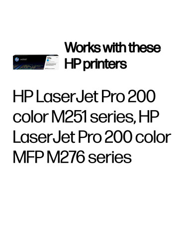 HP 131A, alkuperäinen syaani LaserJet-värikasetti