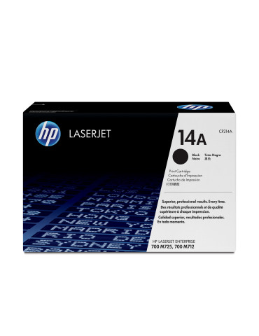 HP 14A Black Original LaserJet Toner Cartridge