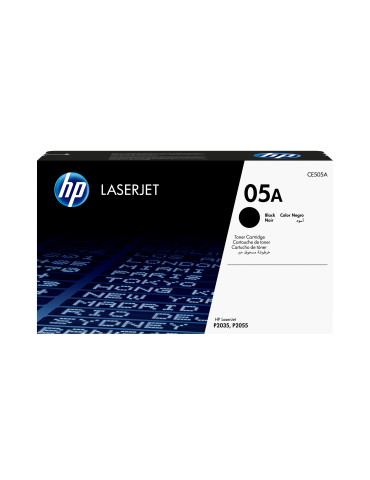 HP 05A, alkuperäinen musta LaserJet-värikasetti