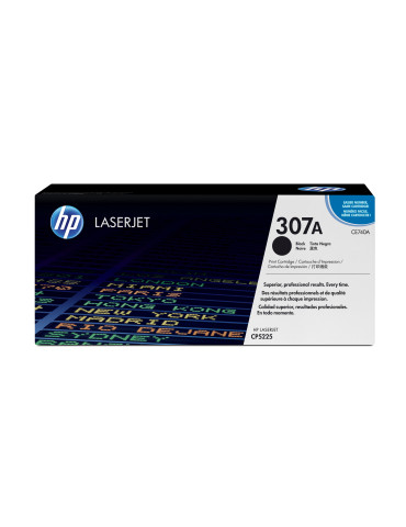 HP 307A Black Original LaserJet Toner Cartridge
