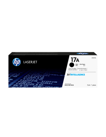 HP 17A alkuperäinen musta LaserJet -värikasetti