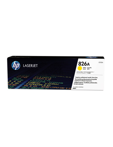HP 826A Yellow Original LaserJet Toner Cartridge