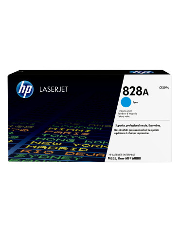 HP 828A cyan LaserJet-trumenhet
