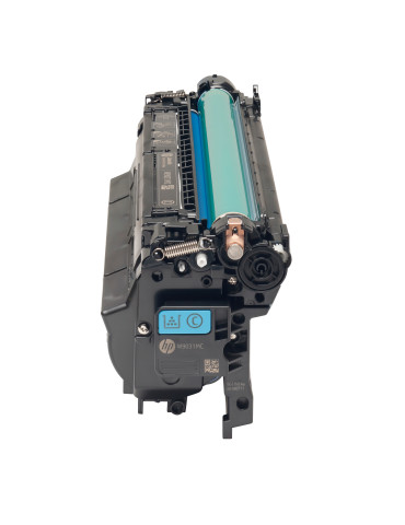 HP 657X cyan original LaserJet-tonerkassett med hög kapacitet