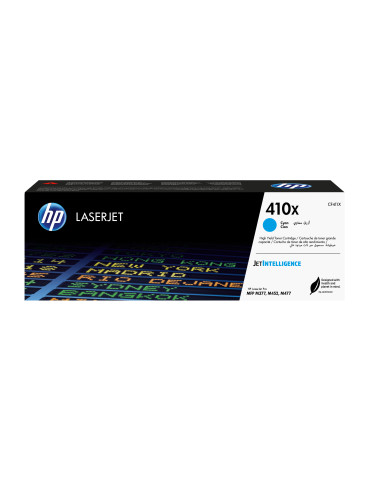 HP 410X, alkuperäinen riittoisa syaani LaserJet-värikasetti