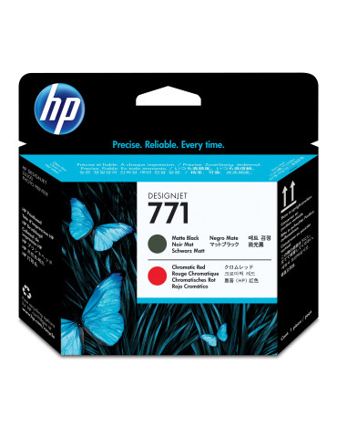 HP 771, Designjet-tulostuspää, mattamusta kromaattinen punainen