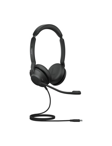 Jabra Evolve2 30 SE Headset Kabel Huvudband Kontor callcenter USB Type-C Svart