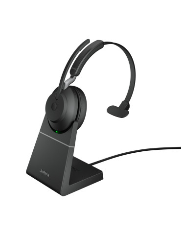Jabra Evolve2 65 Kuulokkeet Langaton Pääpanta Toimisto puhelukeskus USB A-tyyppi Bluetooth musta