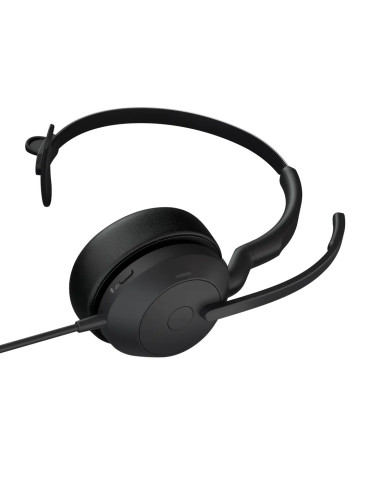 Jabra Evolve2 50 Kuulokkeet Langallinen Pääpanta Toimisto puhelukeskus USB Type-C   USB Type-A Bluetooth musta