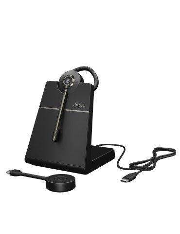 Jabra Engage 55 SE Headset Wireless Ear-hook Car Home office Black