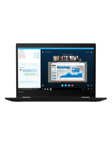 Lenovo ThinkPad X13 Yoga Gen 1 Intel® Core™ i7 i7-10510U Hybrid (2-i-1) 33,8 cm (13.3") Pekskärm Full HD 16 GB DDR4-SDRAM 512