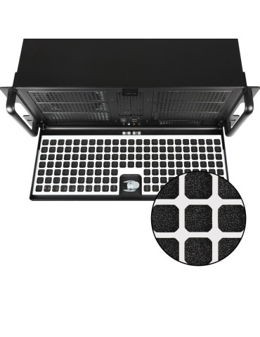 Chieftec UNC-411E-B computer case Rack Black, Silver 400 W