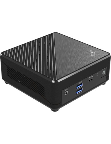 MSI Cubi N ADL S-078EU Intel® N N100 4 GB DDR4-SDRAM 128 GB SSD Windows 11 Pro Mini PC Black