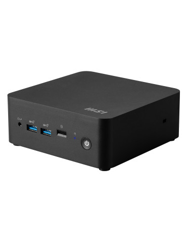 MSI CUBI NUC 1MG-244BEU barebone-tietokonerunko 0.84L sized PC musta 100U Intel® SoC