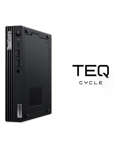 Teqcycle Lenovo ThinkCentre M80q Intel® Core™ i5 i5-10500 16 GB DDR4-SDRAM 256 GB SSD Windows 11 Pro Mini PC Black