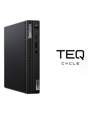 Teqcycle Lenovo ThinkCentre M90Q Intel® Core™ i5 i5-10500T 16 GB 256 GB SSD Windows 11 Pro Mini PC Mini-PC Svart