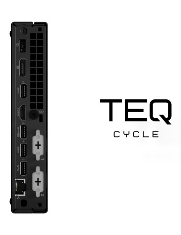 Teqcycle Lenovo ThinkCentre M90Q Intel® Core™ i5 i5-10500T 16 GB 256 GB SSD Windows 11 Pro Mini PC Mini-PC Svart