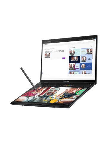 ASUS Zenbook Duo UX8406CA-PZ068X Intel Core Ultra 9 285H Hybridi (2-in-1) 35,6 cm (14") Kosketusnäyttö 3K 32 GB LPDDR5x-SDRAM 2