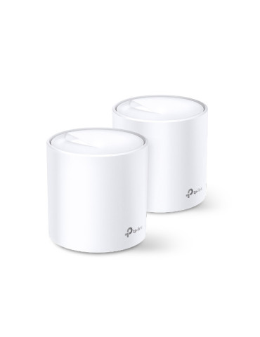 TP-Link Deco X20 (2-pack) Kaksitaajuus (2,4 GHz 5 GHz) Wi-Fi 5 (802.11ac) Valkoinen Sisäinen