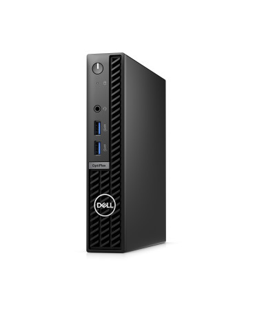 DELL OptiPlex 7010 Intel® Core™ i3 i3-13100T 8 GB DDR4-SDRAM 256 GB SSD Windows 11 Pro MFF Mini PC musta