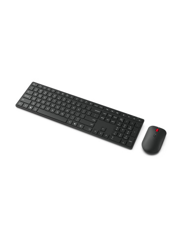 Lenovo 4X31S04814 keyboard Mouse included Office RF Wireless + Bluetooth German Black